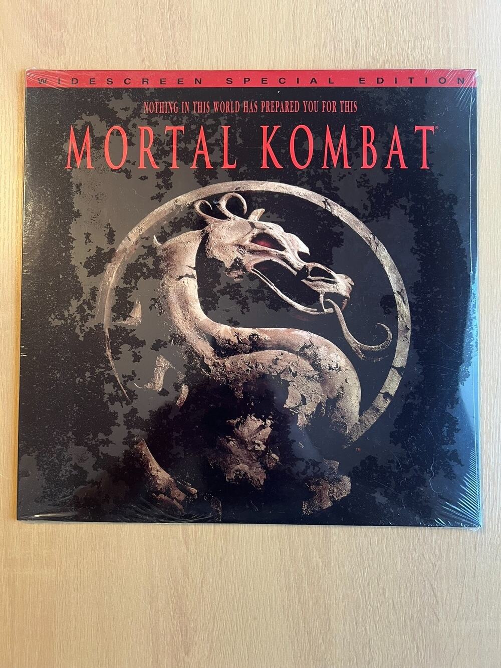 Mortal Kombat Widescreen Special Edition LaserDisc 1995 Sealed New Line Cinema